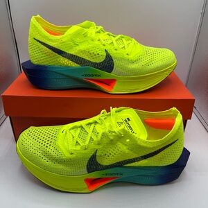 Nike ZoomX Neon Yellow Running Shoes
